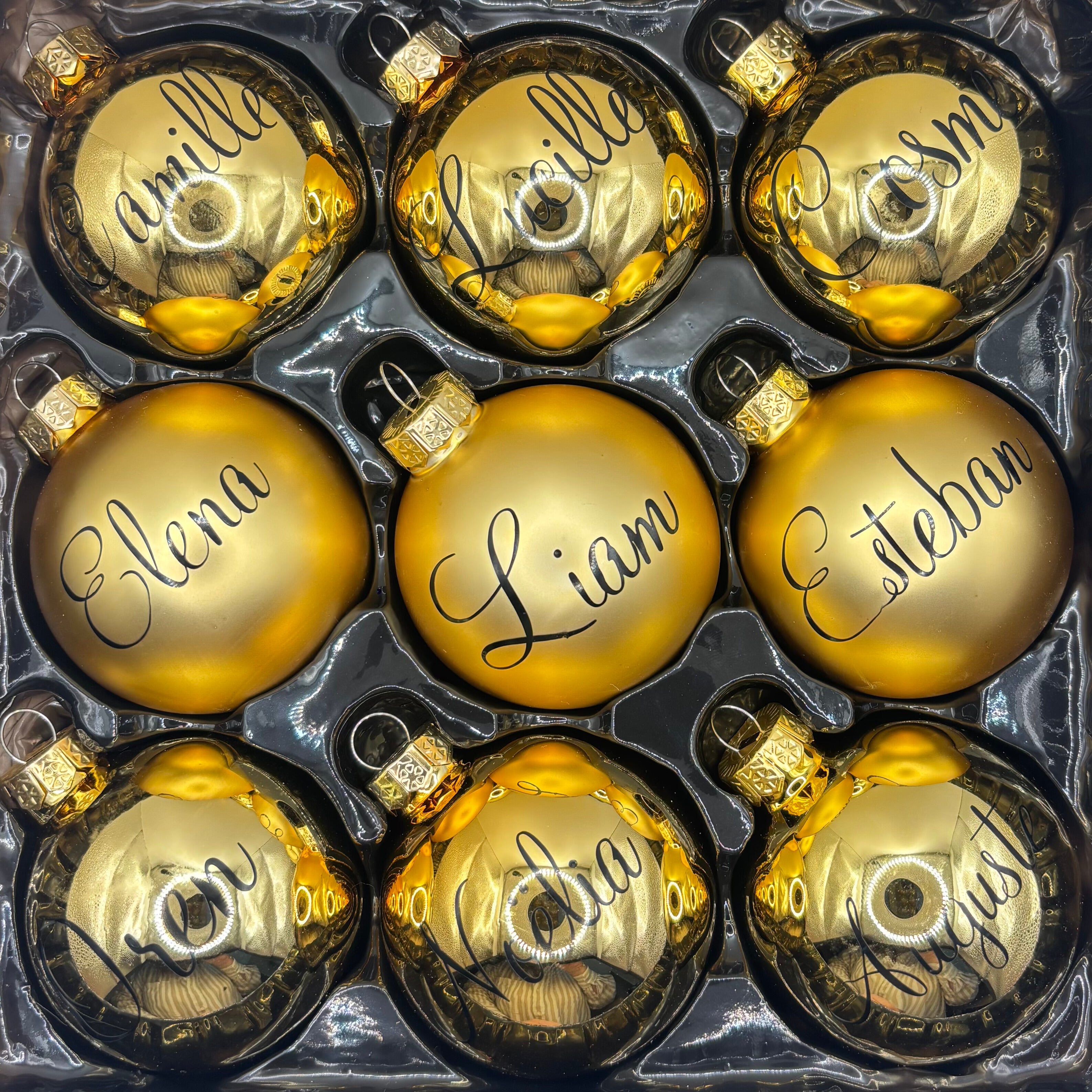 Boule de Noël personnalisée