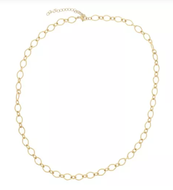 Collier Doré - Maille Arrondie - Personnalisable