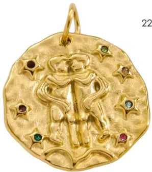 Charm's Signe astrologique rond Gémeaux