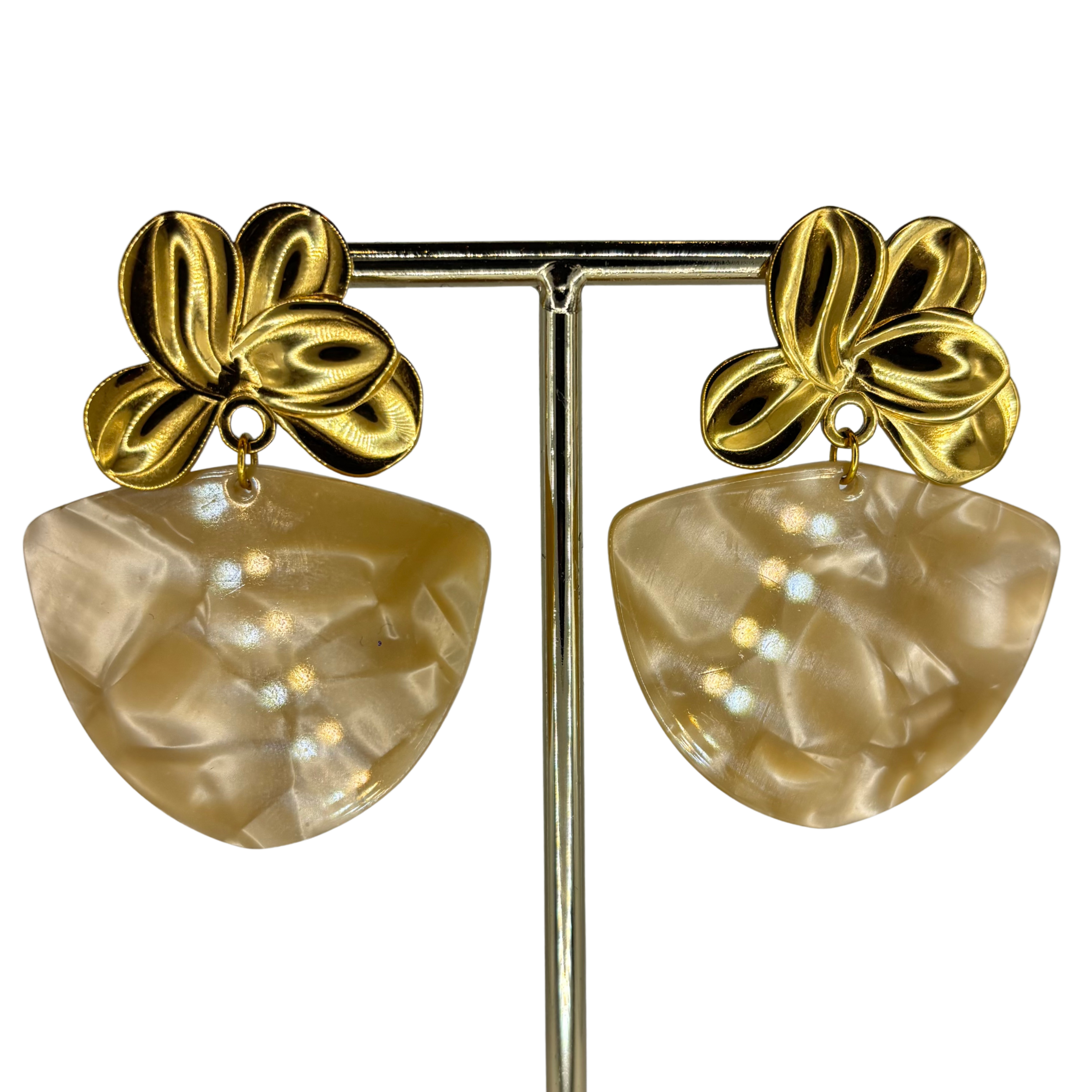 Boucles d'oreilles - Florale