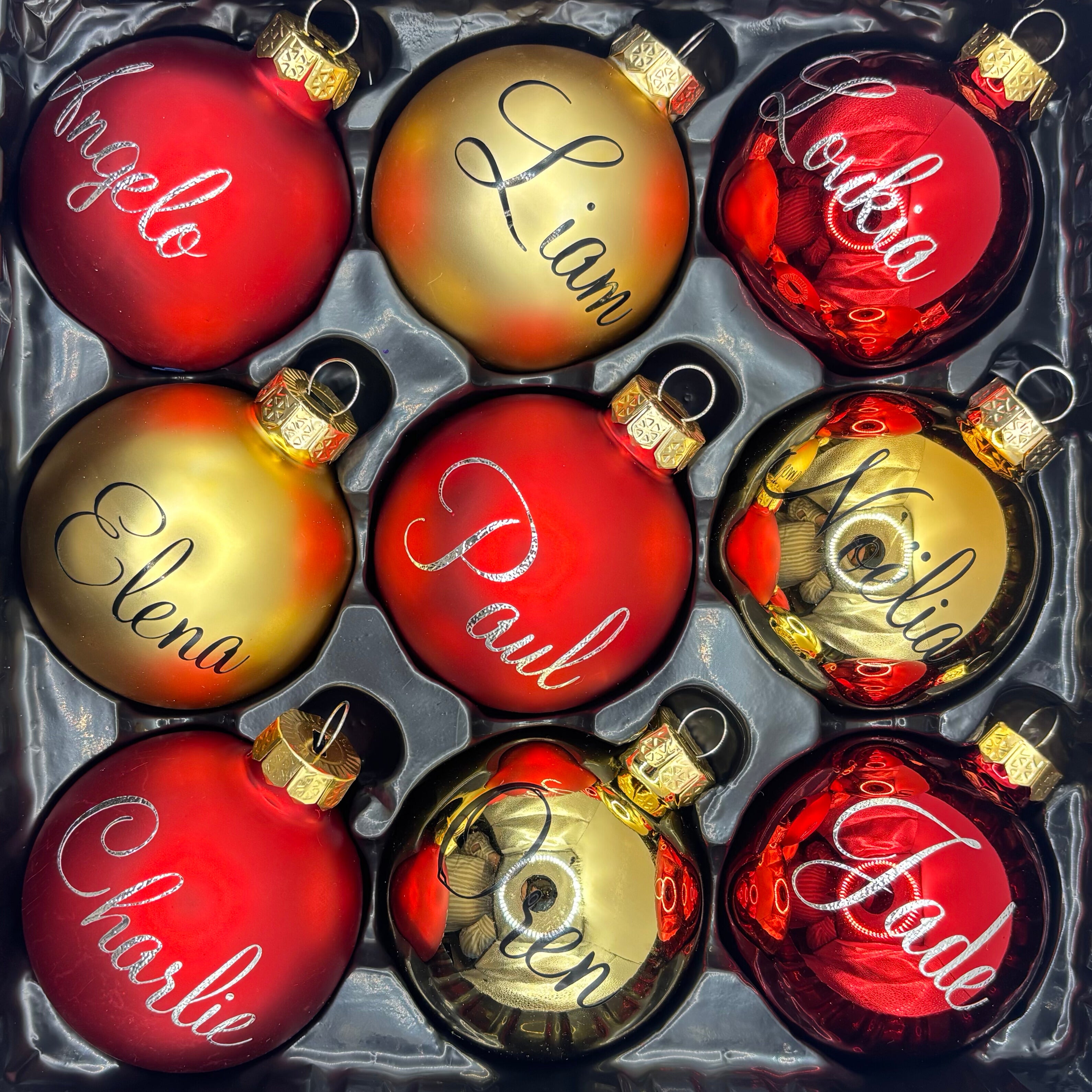 Boule de Noël personnalisée