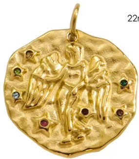 Charm's Signe astrologique rond Vierge